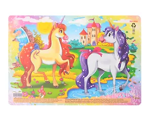 Покрытие на стол А4 "Единороги"