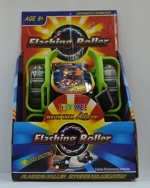 Мини-ролики на Кроссовки Салатовые (JB162323-2) (упаковка) 2368888