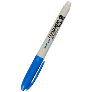 Маркер перманентный синий