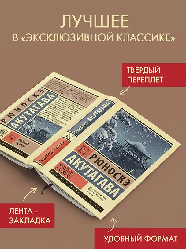 Книга Мадонна в черном (Рюноскэ Акутагава) — 4