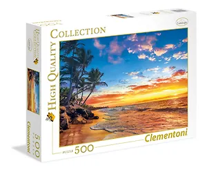 Пазл Clementoni 500 эл. Классика.35058 Остров в лучах заката