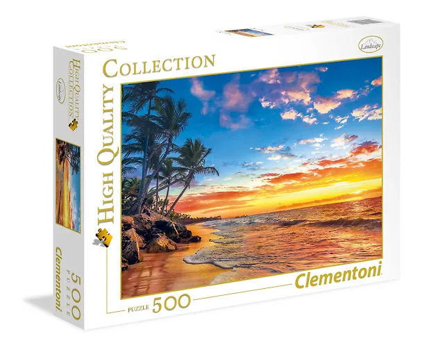 Пазл Clementoni 500 эл. Классика.35058 Остров в лучах заката 354905 — 1