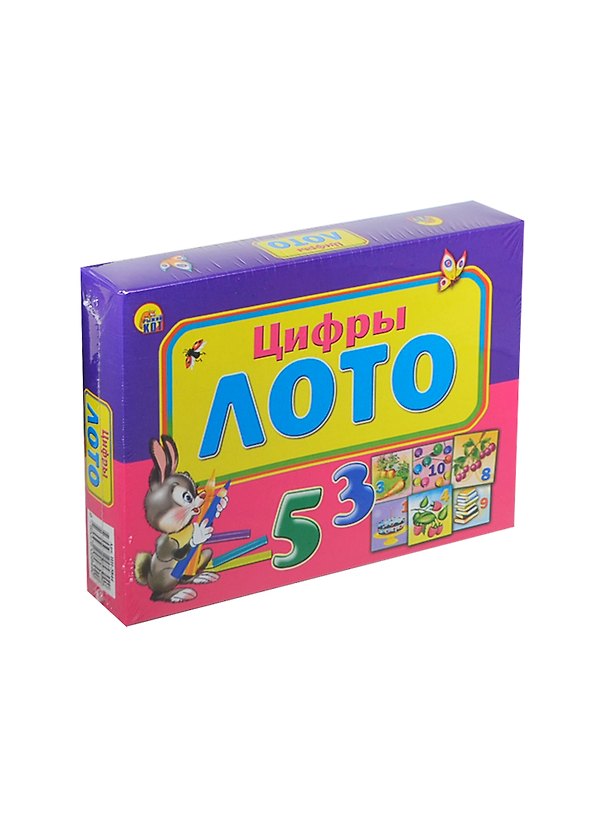 Лото Цифры (ИН-5844) (Рыжий кот) (3+) 2416289 — 1