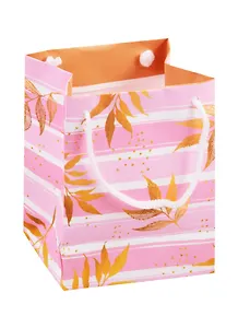Пакет подарочный "Листья", А6