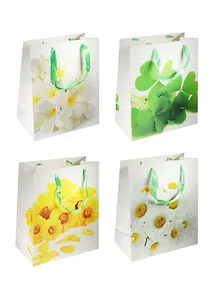 Пакет подарочный бумажный А4 26*32*12.5 "Галерея природы", женский, матовый ламинат, Kairui