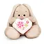 Мягкая игрушка Зайка Ми Нежное сердечко (малыш) (15 см) — 2970720 — 2