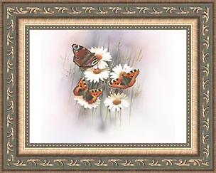 Картина Бабочки (sj53) (13х18) 2392214