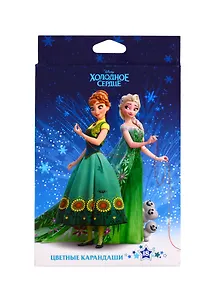 Карандаши цветные Disney, "Холодное сердце", 18 цветов