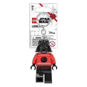 LGL-KE173H Брелок-фонарик для ключей LEGO Star Wars - Дарт Вейдер в свитере (Darth Vader Sweater), возраст 6+ 3170860