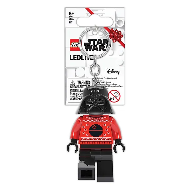 LEGO Star Wars: Брелок-фонарик для ключей Дарт Вейдер в свитере (LGL-KE173H) 3170860 — 1