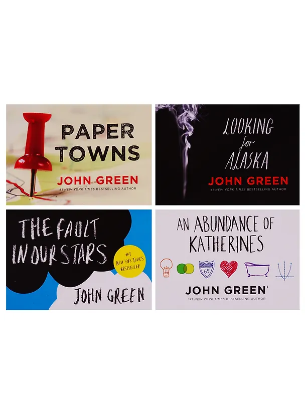 Книга John Green. Mini Collection (комплект из 4 книг) (Джон Грин) — 2