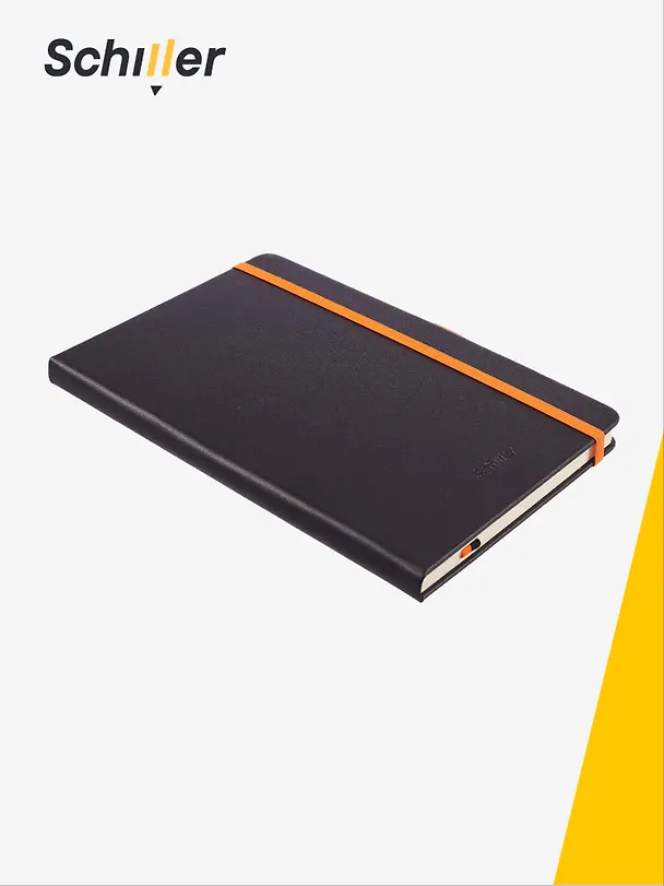Книга для записей A5, 100 листов в линейку, Schiller 3107716 — 2