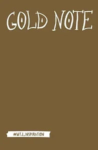 Gold Note Креативный блокнот с золотыми страницами (мягкая обложка)