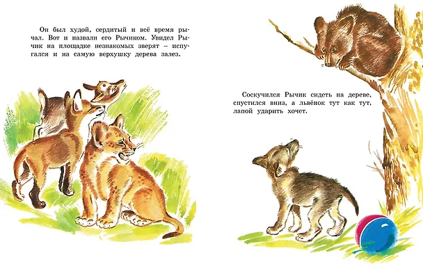 Книга Рычик и Ласка (Рисунки В. Горячевой) (Вера Чаплина) — 3