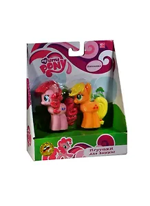 Набор для купания My Little Pony ПВХ (2шт) (5R-BOX) (Играем вместе) (пищалка) (в ассорт.) (0,6+) (дисплей) (в кор. 4х12 наб.)