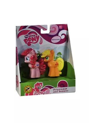 Набор для купания My Little Pony ПВХ (2шт) (5R-BOX) (Играем вместе) (пищалка) (в ассорт.) (0,6+) (дисплей) (в кор. 4х12 наб.) — 2432619 — 1