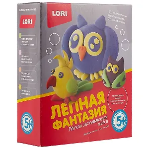 Набор для творчества LORI Лепная фантазия Веселые птички