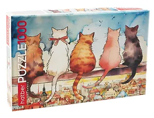 Пазл "Городские коты" 1000 элементов 68х48 см