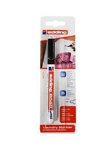 Маркер для текстиля Edding, несмываемый 1 мм