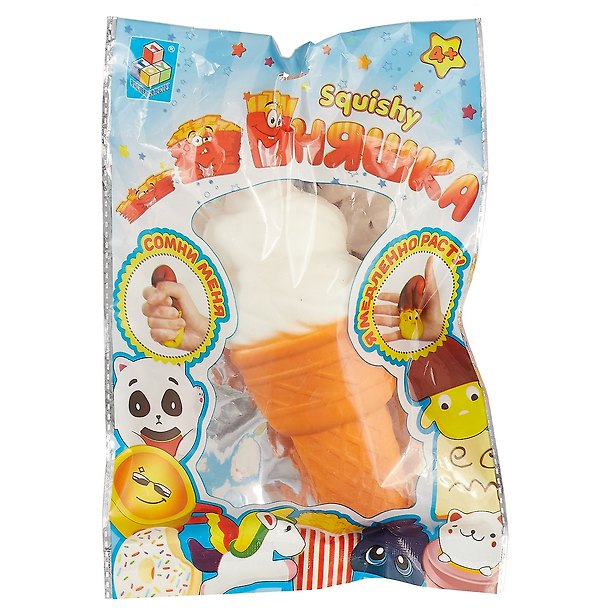 Игрушка-сквиш «Мороженое» Мммняшка Squishy, 1Toy 2660909 — 1