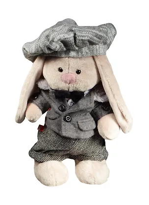 Мягкая игрушка Зайка Ми Оксфорд мальчик (25 см) (StS-081) 2499672