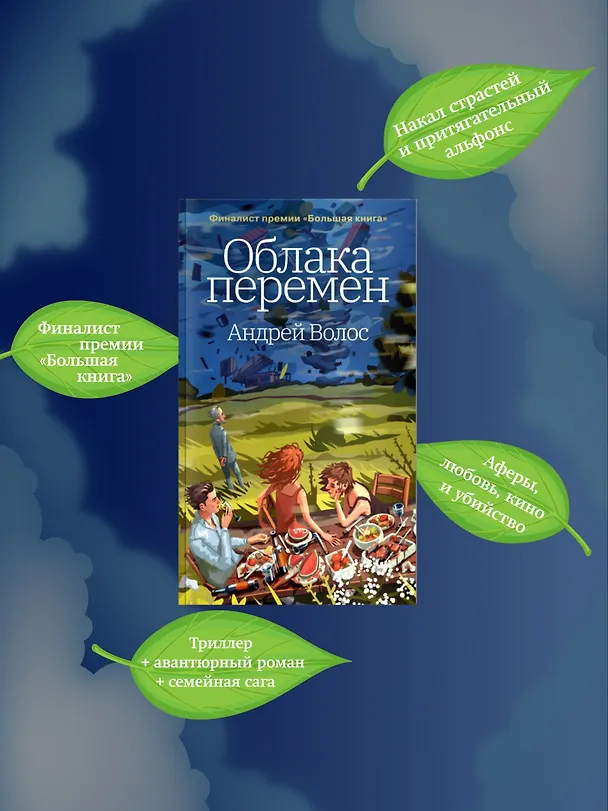 Книга Облака перемен (Андрей Волос) — 6