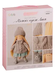 Набор для шитья Интерьерная кукла «Лика» 18*22,5*4,5см 3548669