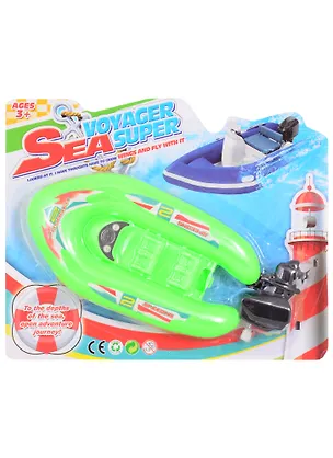 Моторная лодка с заводным механизмом, в ассортименте 2852083