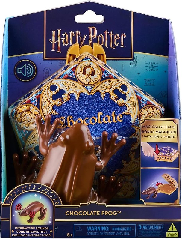 Гарри Поттер. Интерактивная игрушка Шоколадная Лягушка, звук. Wizarding World: Harry Potter 3181197 — 1