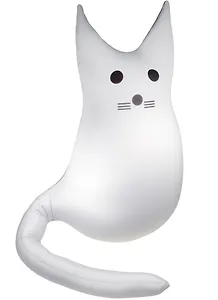 Игрушка-антистресс Интерьерный кот Снежок белый (65х40) (ПТ-504654015)