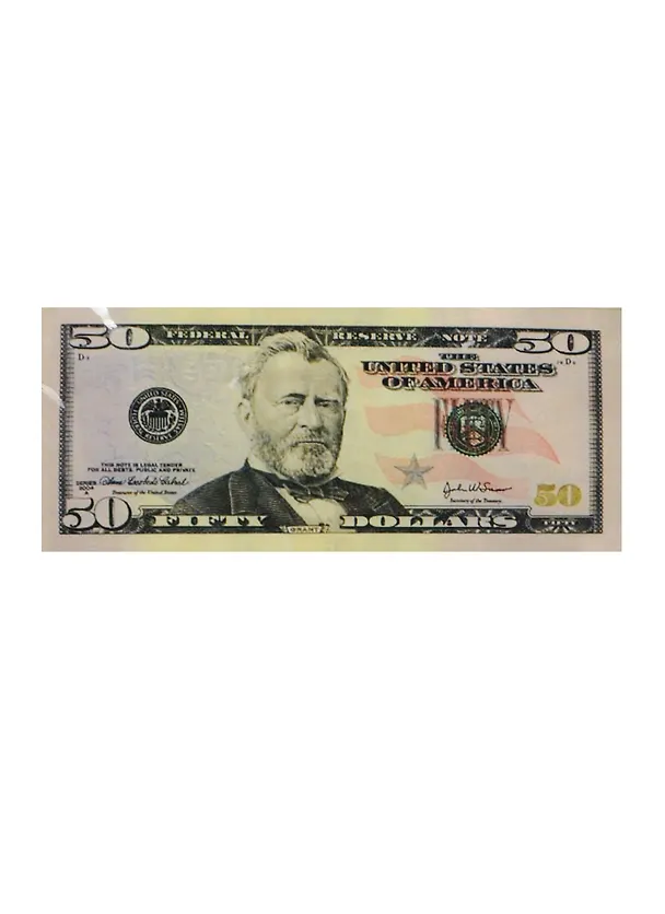 Сувенир Наклейка 50 $  уп. 20шт. NA0000001 2456153 — 1