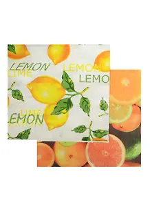 Набор салфеток для декупажа Лимон со стеблем/Фрукты (335424/335461) (3/9000024761674)
