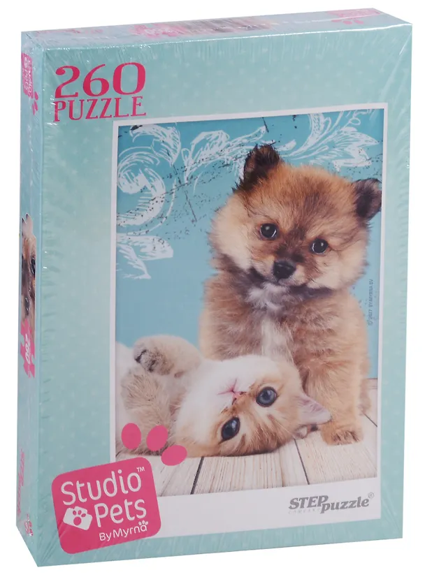 Пазл 260 95067 Мирна (Studio Pets By Myrna) (34,5х24 см) (6+) (коробка) (Step) 2626431 — 1