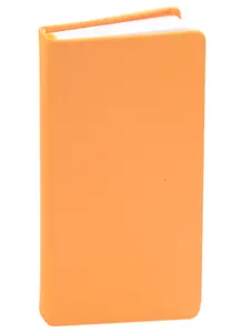 Записная книжка А6- 80л тчк. "Grace. Манго" интегр.обл., иск.кожа, скругл.углы, ляссе