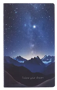 Тетрадь в клетку "Ночные горы", 32 листа