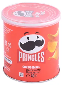 Картофельные чипсы (Original) т.м. Pringles, 40г