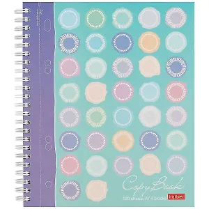 Тетрадь в клетку Hatber, "Узор", 120 листов, в ассортименте