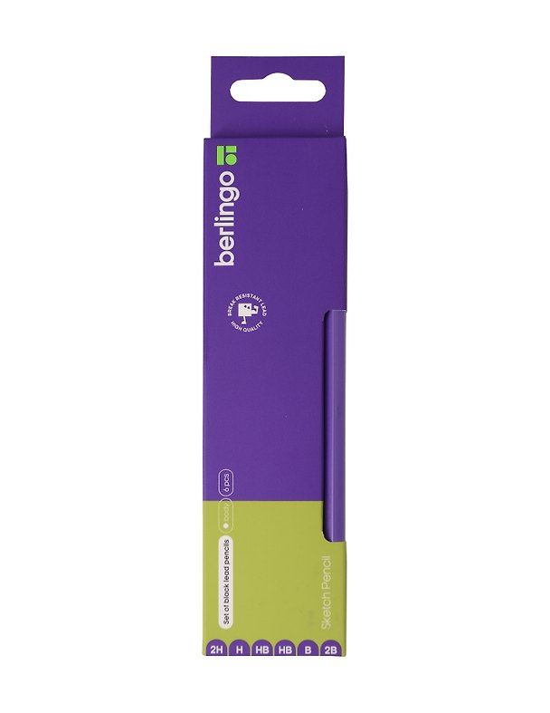 Карандаши чернографитные «Sketch Pencil», Berlingo, 6 штук 3113601 — 1