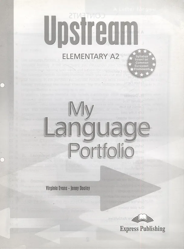 Книга Upstream A2 Elementary. My Language Portfolio (Вирджиния Эванс) — 1