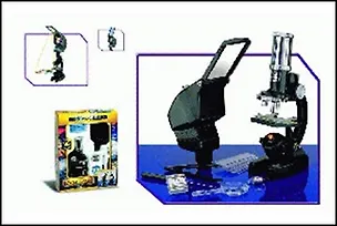 Микроскоп в наборе (100х,300х,600х) (8+) (9928) Microsope Set 2291780