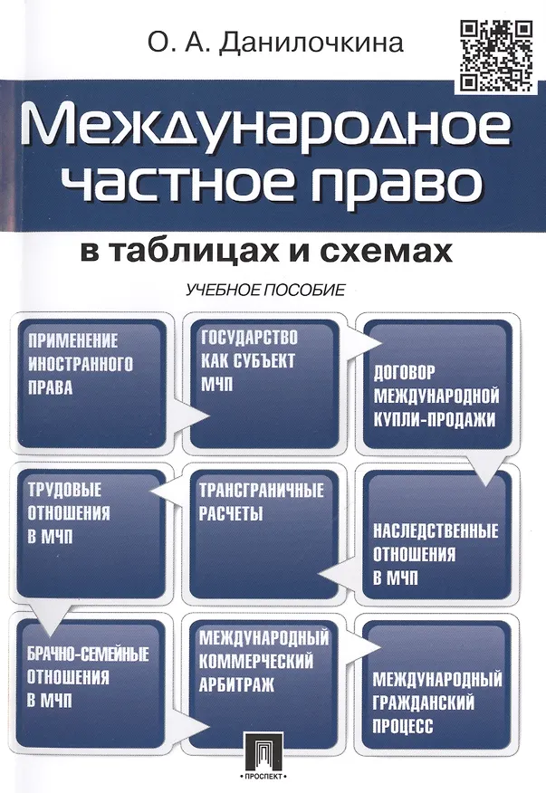 Книга Международное частное право в вопросах и ответах.Уч.пос. (Ольга Данилочкина) — 1