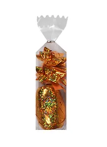 Набор для упаковки "Голография желтый", лента, бант 2шт