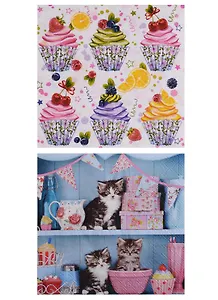 Набор салфеток для декупажа Котята и сладости - 2 шт.