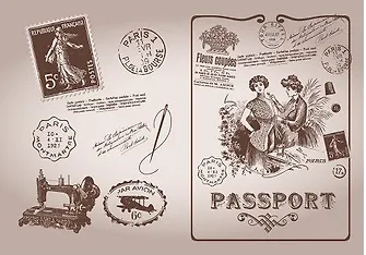 Обложка для паспорта (32392) (133х191) (ПВХ) 2371267 — 1