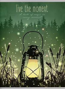 Тетрадь в клетку Listoff, "Волшебный лес", А4, 80 листов