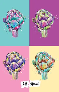 Блокнот. Артишок (Поп-арт)