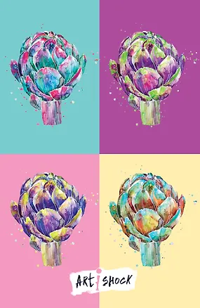 Блокнот. Артишок (Поп-арт) 356848