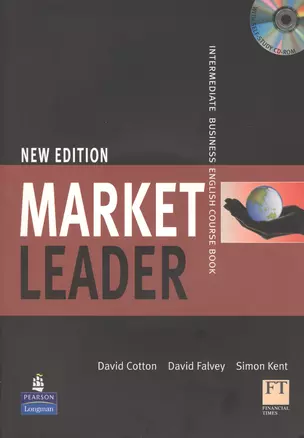 Market leader New edition Intermediate business english course book (м) Cotton (+CD-ROM) — 2555862 — 1