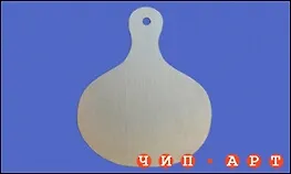 Досочка деревянная декоративная "Лавр" (00026)