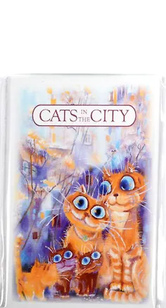 Магнит Cats in the City (Дружная семья) 2461058